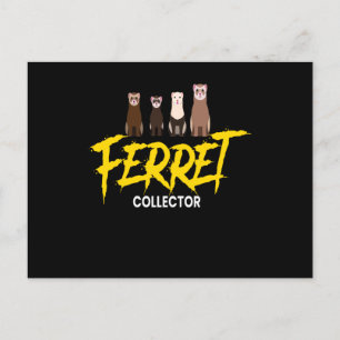 Ferret Ferret Collector Postcard