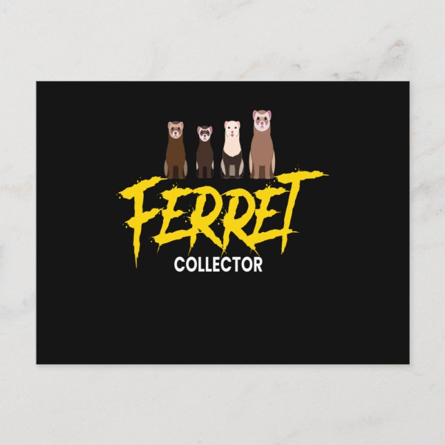 Ferret Ferret Collector Postcard (Front)