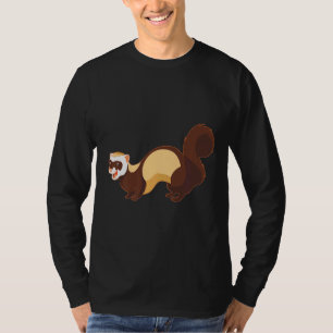 Ferret Happy Amp Smiling T-Shirt