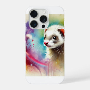 Ferret in watercolor 251024AREF135 - Watercolor iPhone 15 Pro Case