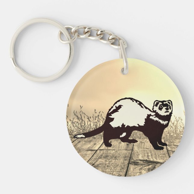 Ferret  key ring (Front)
