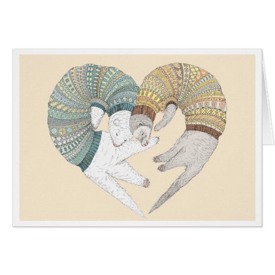 Ferret love card