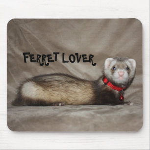 FERRET LOVER MOUSE PAD