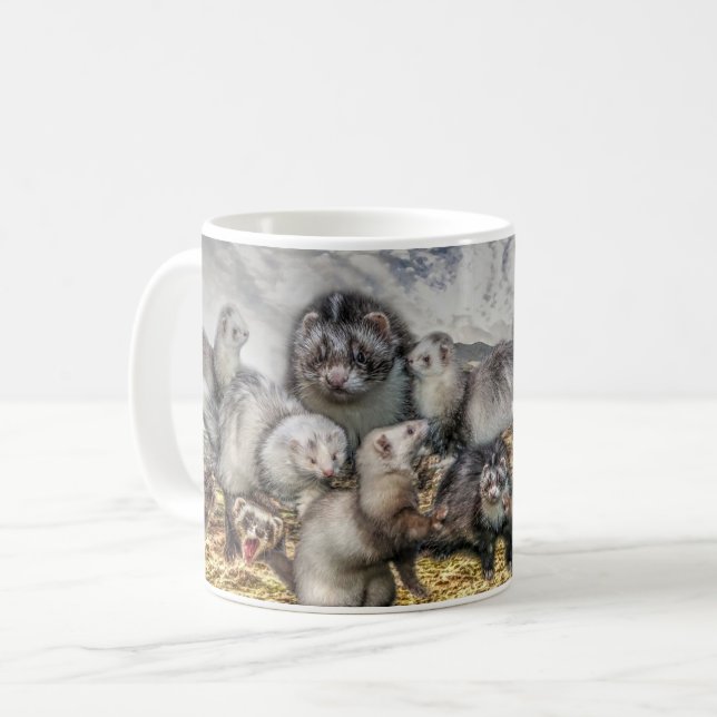ferret Mug (Front Left)