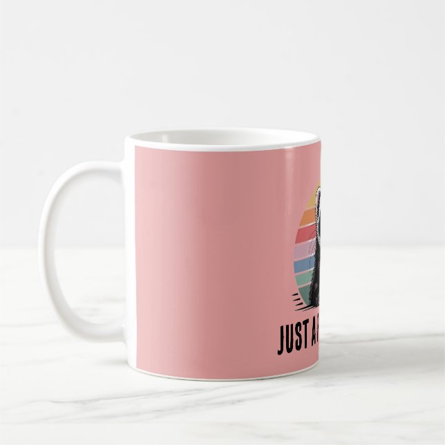 Ferret mum coffee mug (Left)