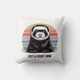 Ferret mum cushion