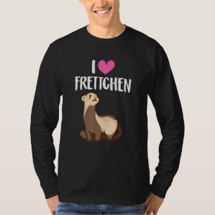 Ferret Mum Dad Mustela Nigripes 1 T-Shirt