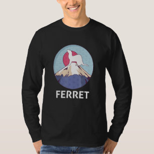 Ferret Mum Dad Mustela Nigripes_3 T-Shirt