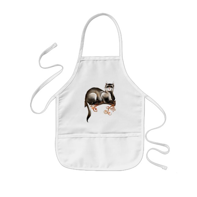 Ferret On A Branch Apron (Front)