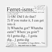 Ferret Pictures Sayings and Quotes