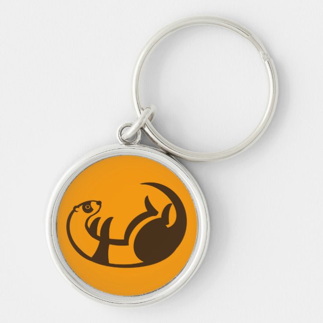 Ferret Wrestlemania Keychain (Front)