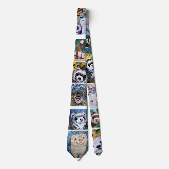 Ferrets, ferrets, ferrets Tie (Front)
