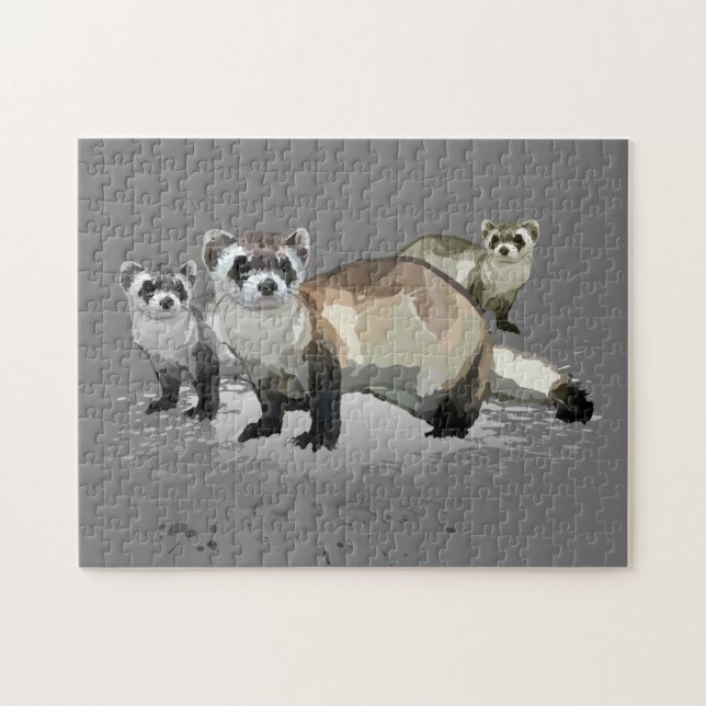 Ferrets Jigsaw Puzzle (Horizontal)