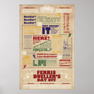 Ferris Bueller Poster