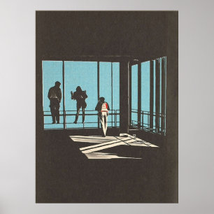 Ferris Bueller Sears Tower Poster