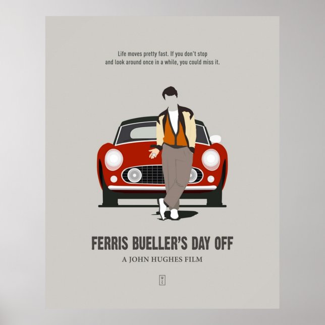 Ferris Buellers Day Off Poster (Front)