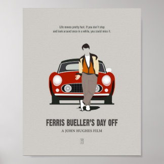 Ferris Buellers Day Off Poster