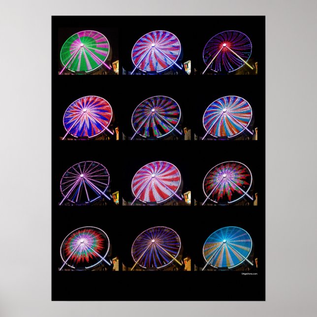 Ferris Wheel 18X24 Poster (Front)