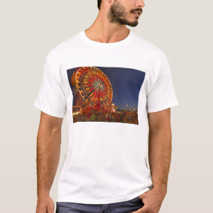 Ferris wheel at dusk at the Northwest Montana T-Shirt