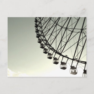 Ferris Wheel at Dusk Postcard