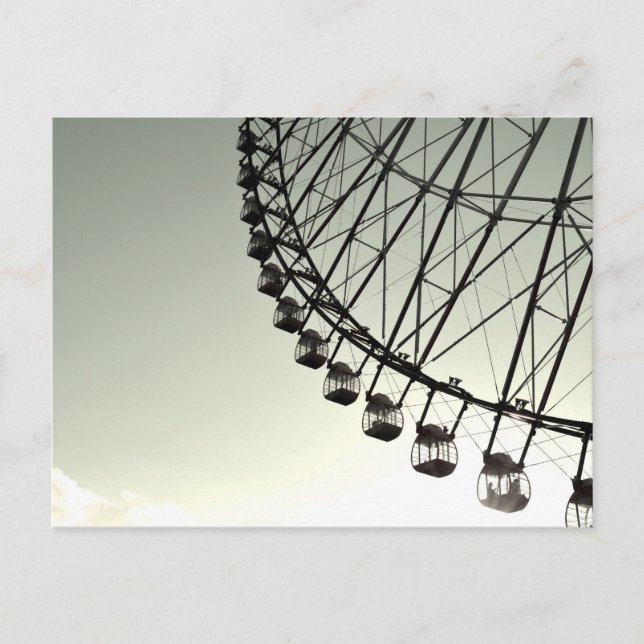 Ferris Wheel at Dusk Postcard (Front)