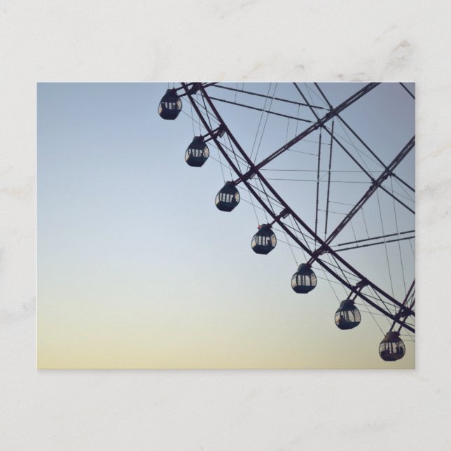 Ferris Wheel at Dusk Postcard (Front)