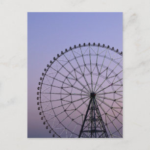 Ferris Wheel at Dusk: Tokyo Postcard