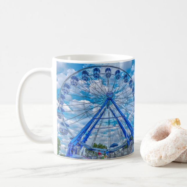 Ferris Wheel  Coffee Mug (With Donut)