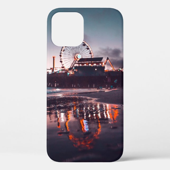 Ferris wheel during golden hour Case-Mate iPhone case (Back)