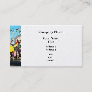 Ferris Wheel in Distance - Platinum Business Card