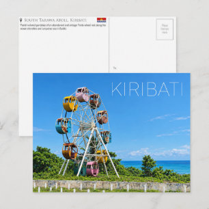Ferris Wheel in South Tarawa, Kiribati Travel Postcard