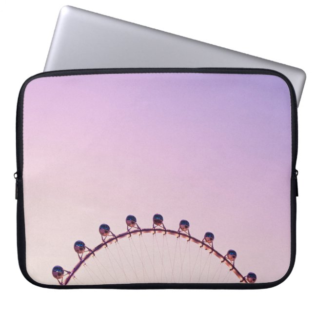Ferris wheel laptop sleeve (Front)