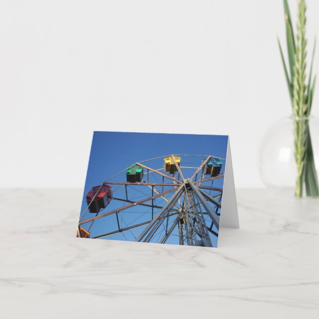 Ferris Wheel notecard (Front)