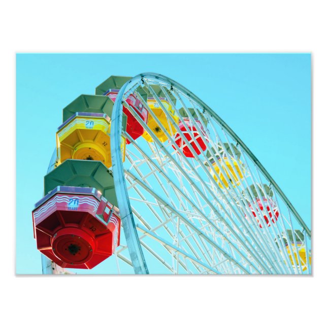 Ferris Wheel Photo Print (Front)