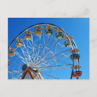 ferris wheel postcard