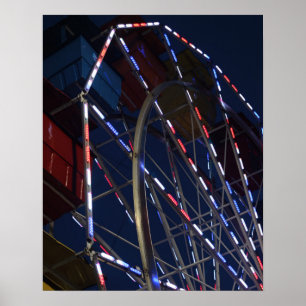 Ferris Wheel Poster
