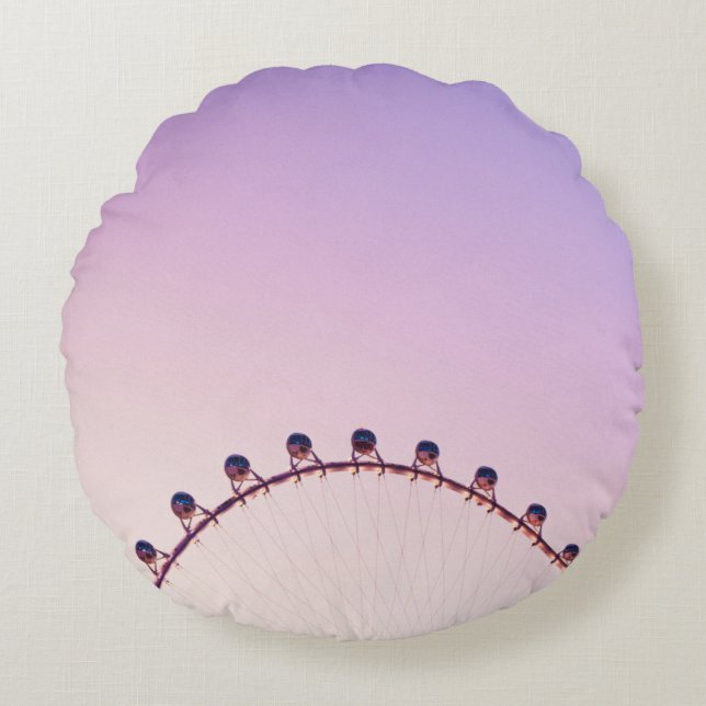 Ferris wheel round cushion (Front)
