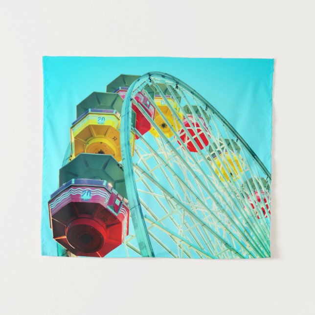 Ferris Wheel Tapestry (Front (Horizontal))