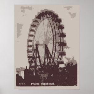 Ferris Wheel, Vienna 1939 Poster