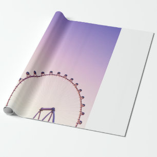 Ferris wheel wrapping paper