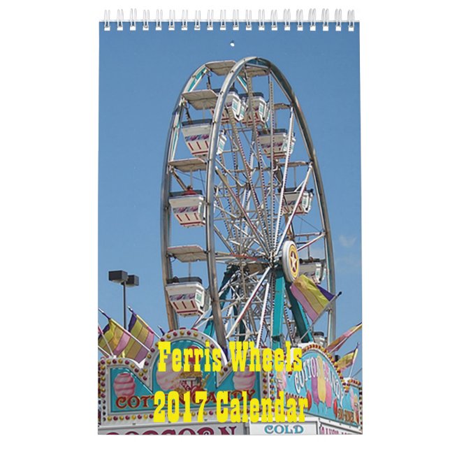 Ferris Wheels Calendar 2017 (Cover)
