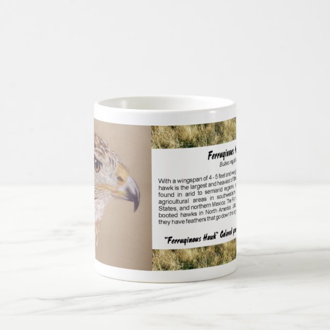 Ferruginous Hawk Coffee Mug (Center)