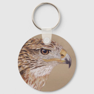 Ferruginous Hawk Key Ring