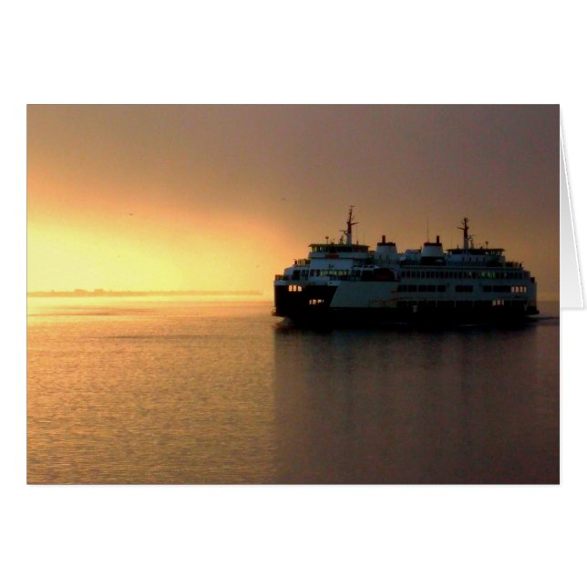 Ferry and Fog (Front Horizontal)