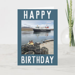 Ferry at Isle of Islay, Scotland Card