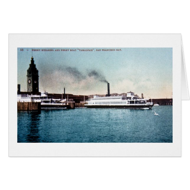 Ferry Boat Tamalpais, San Francisco Bay (Front Horizontal)