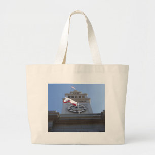 Ferry Building San Francisco Large Tote Bag