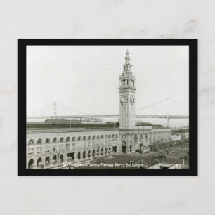 Ferry Building, San Francisco Vintage Postcard
