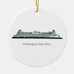 Ferry Ceramic Ornament