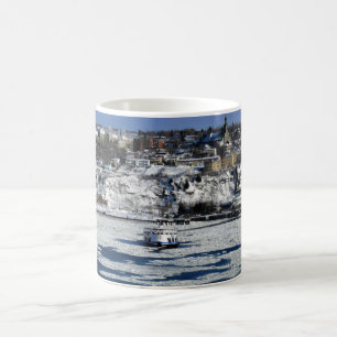 Ferry on the Saint Lawrence River, Quebec Coffee Mug